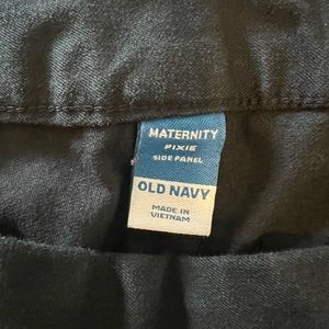 Side Panel Maternity Pixie Pants
